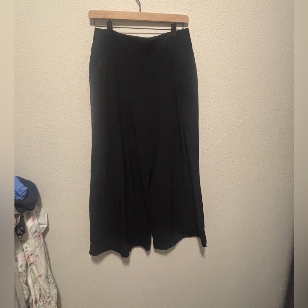 Athleta Black Wide-Leg Pants - Picture 5 of 5
